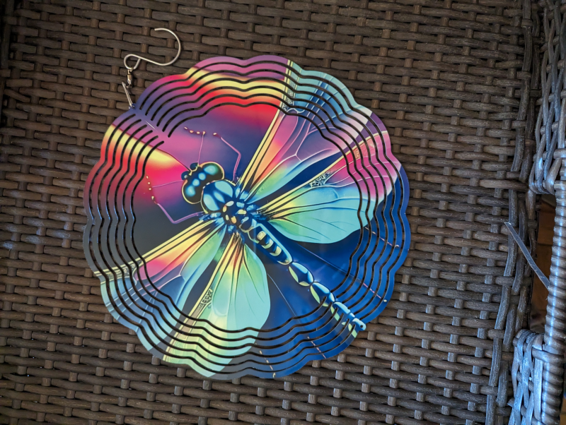 Dragon Fly Wind Spinner