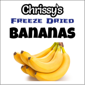 Freeze Dried Bananas