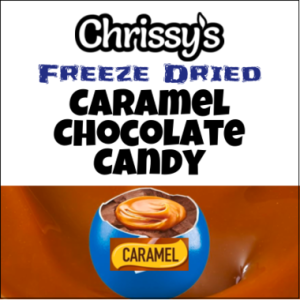 Freeze Dried Caramel Chocolate Candy