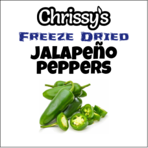Freeze Dried Jalapeno Peppers