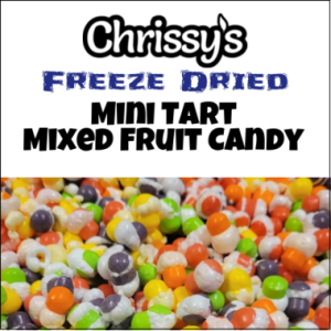 Freeze Dried Mini Tart Mixed Fruit Candy